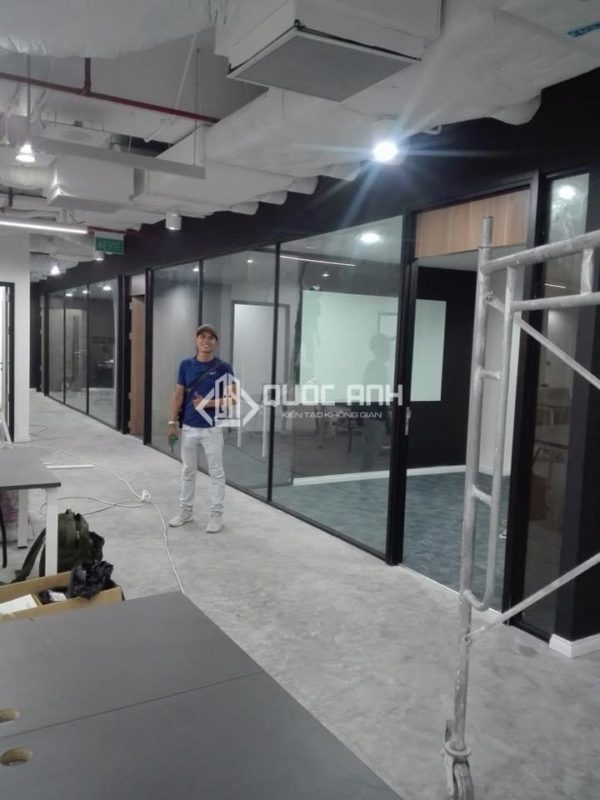 Quốc Anh Door - Đơn vị thi công vách nhôm kính Xingfa uy tín, chất lượng.