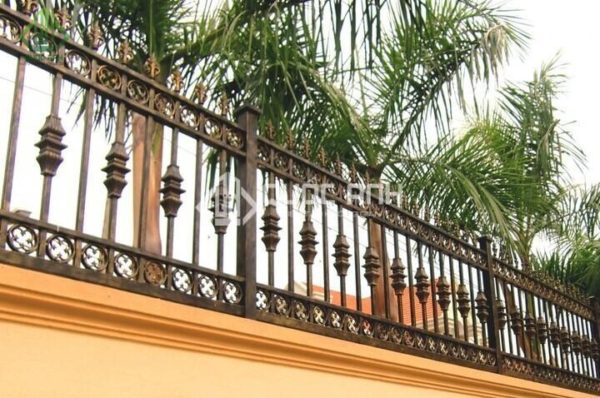 Hàng rào sắt đẹp.