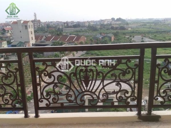 Lan can CNC sắt có tính thẩm mỹ cao, độc lạ.