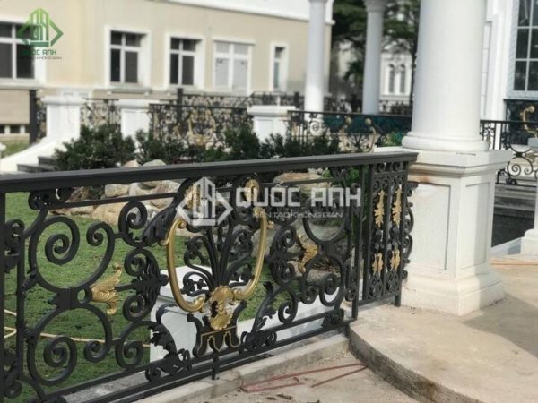 Lan can CNC sân vườn.