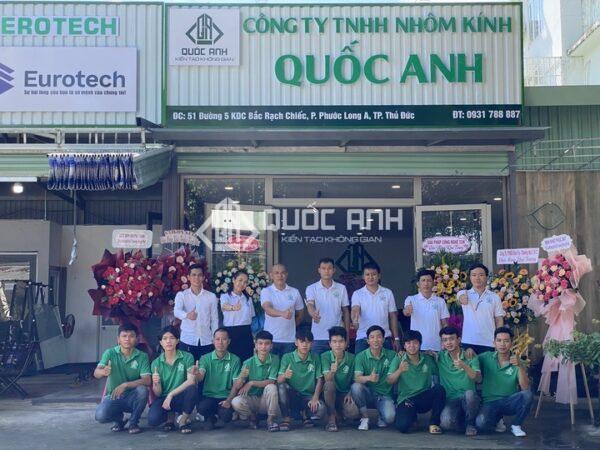 Quốc Anh Door địa chỉ thi công cửa nhôm kính được khách hàng tin chọn.