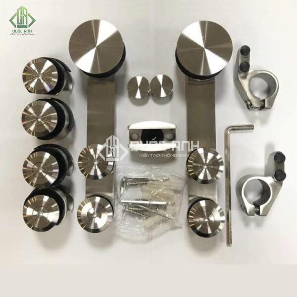 Phụ kiện ray phi inox 25.