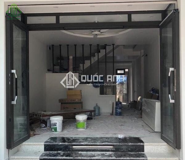 Cửa trượt quay giúp mở rộng không gian tối đa.