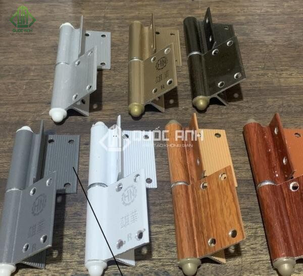 Bản lề của cửa nhôm hệ 700, hệ 1000.