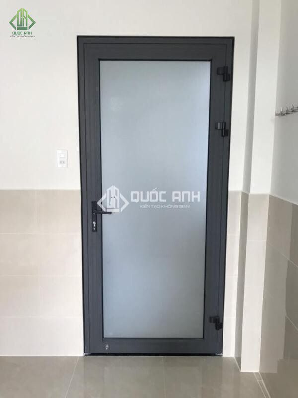 Cửa đi 1 cánh nhôm Xingfa hệ 55.