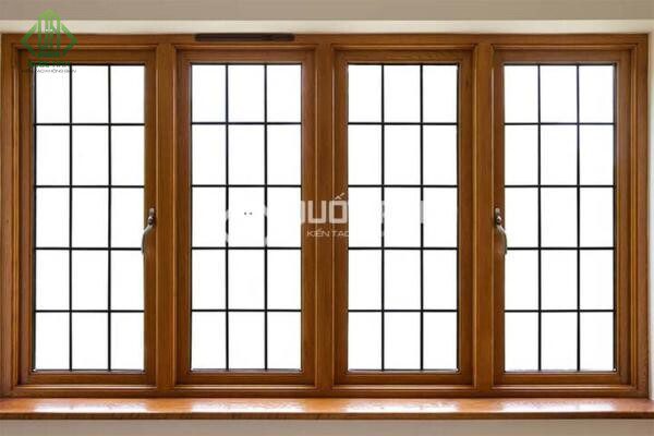 Cửa sổ gỗ kính được đánh giá cao nhất về tính thẩm mỹ.