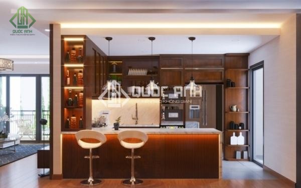 Tùy vào sở thích của mỗi khách hàng để lựa chọn mẫu quầy bar khác nhau.