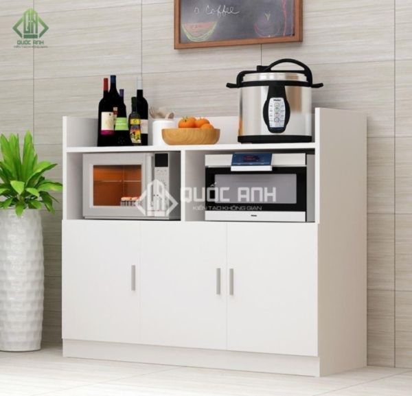 Tủ bếp di động có ưu điểm lớn nhất là đa năng và tiện lợi.