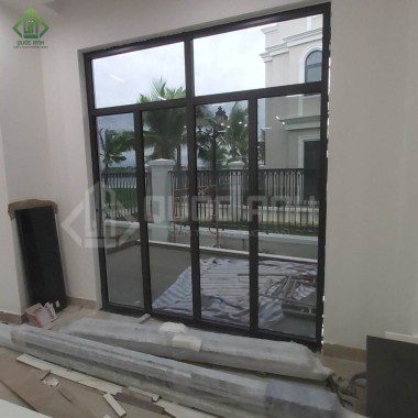 Công trình cửa nhôm Xingfa – phụ kiện Draho tại Quận 2, TP.HCM